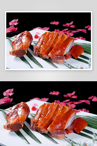 德国咸猪扒美食摄影图片