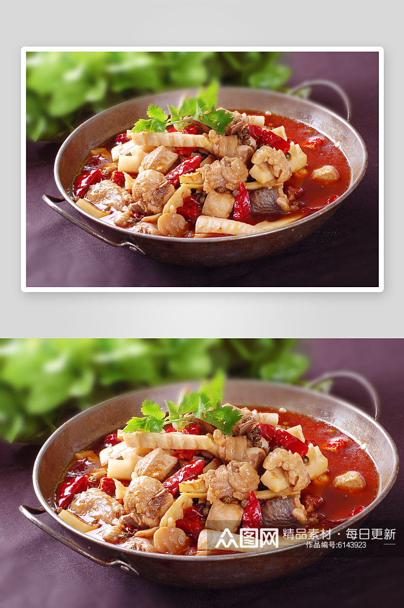 贵州笋子鸡美食摄影图片素材