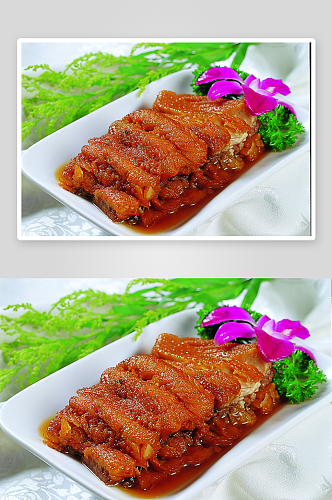 微式酥鱼美食摄影图片