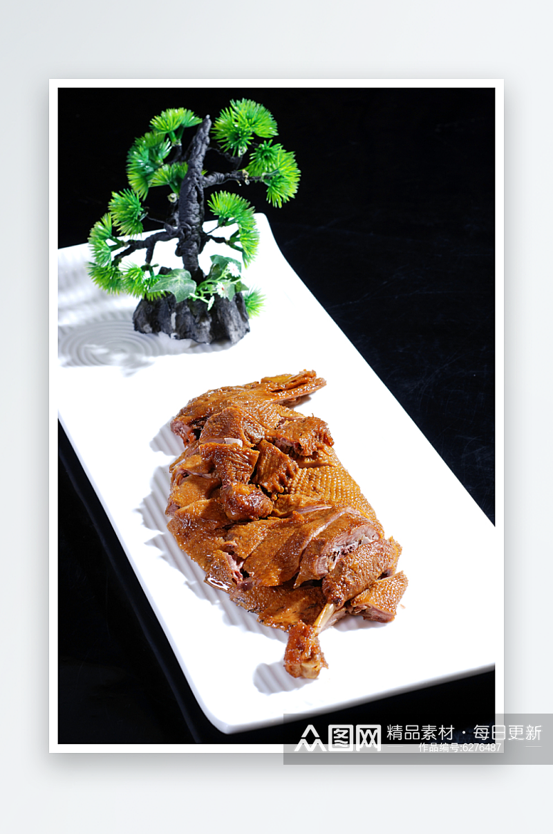 卤水拼盘肉类餐饮菜品摄影图素材