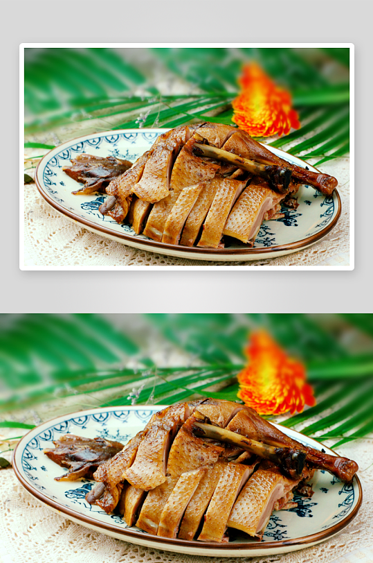 卤水拼盘肉类餐饮菜品摄影图