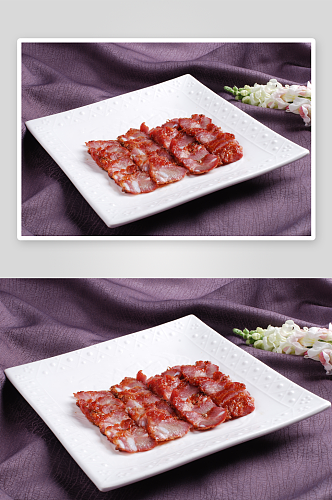烧味拼盘肉类餐饮菜品摄影图