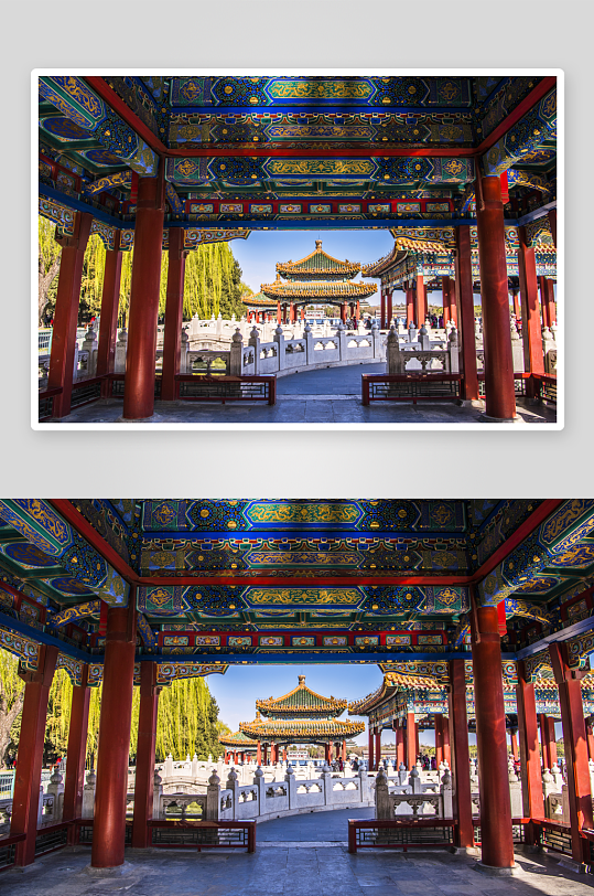 中国传统建筑摄影图