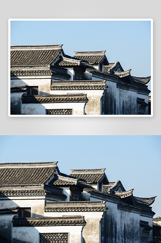 创意中国传统建筑摄影图
