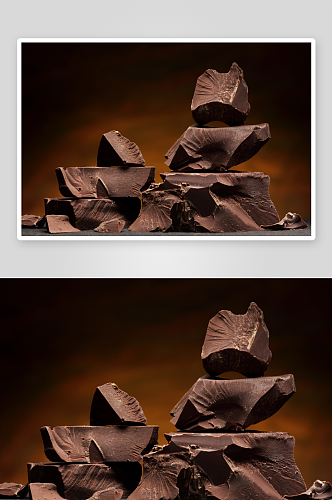 高清巧克力甜点摄影图