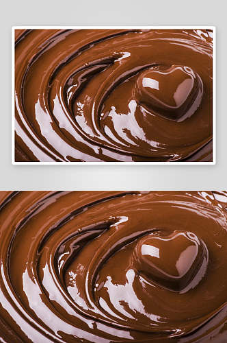 巧克力甜点高清摄影图