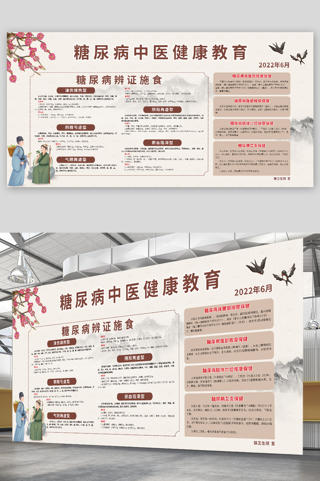 糖尿病中医健康教育宣传栏素材