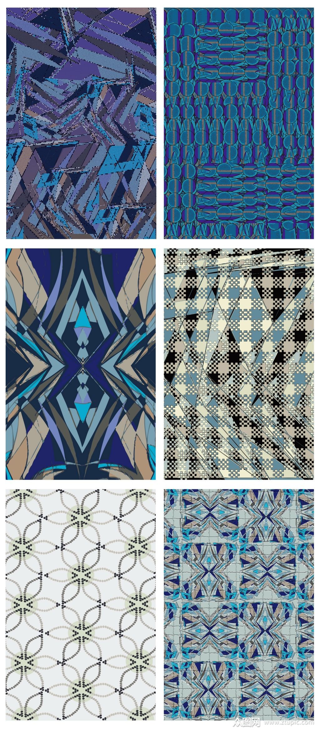 几何纹样渐变印花背景素材免费下载,本作品是由宇宙设计研发中心上传