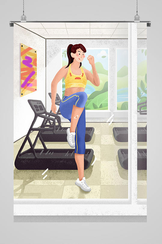 健身配图图片-健身配图素材下载-众图网