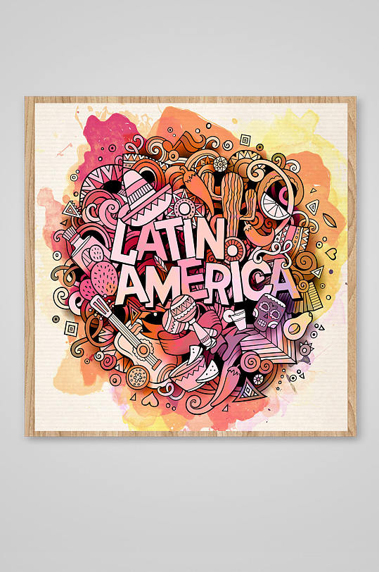 创意复杂花纹背景