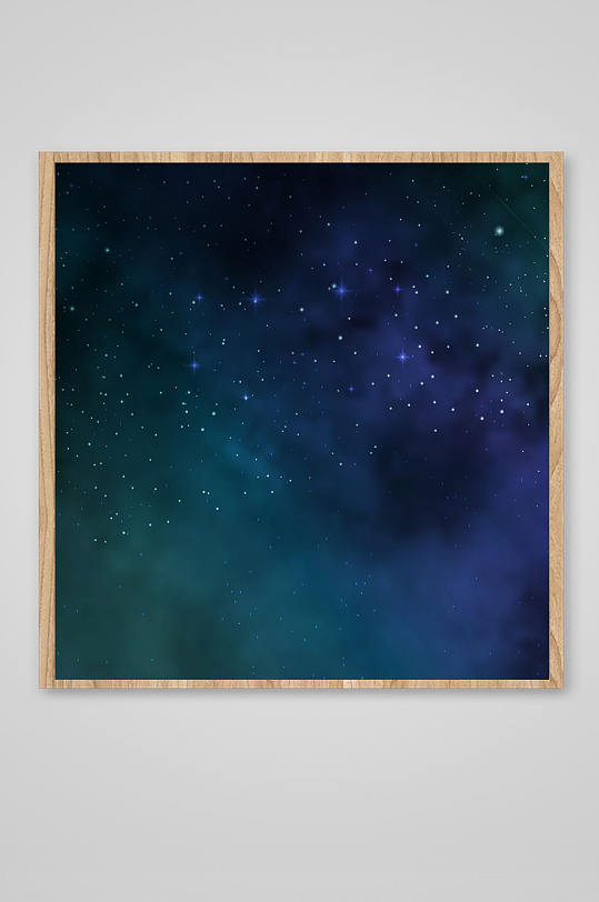 太空星空创意背景