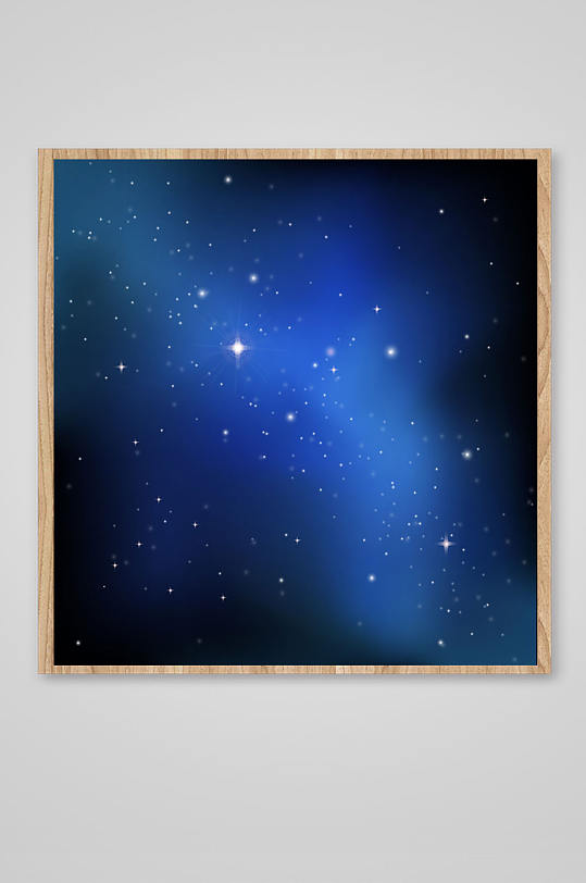 太空星空创意背景