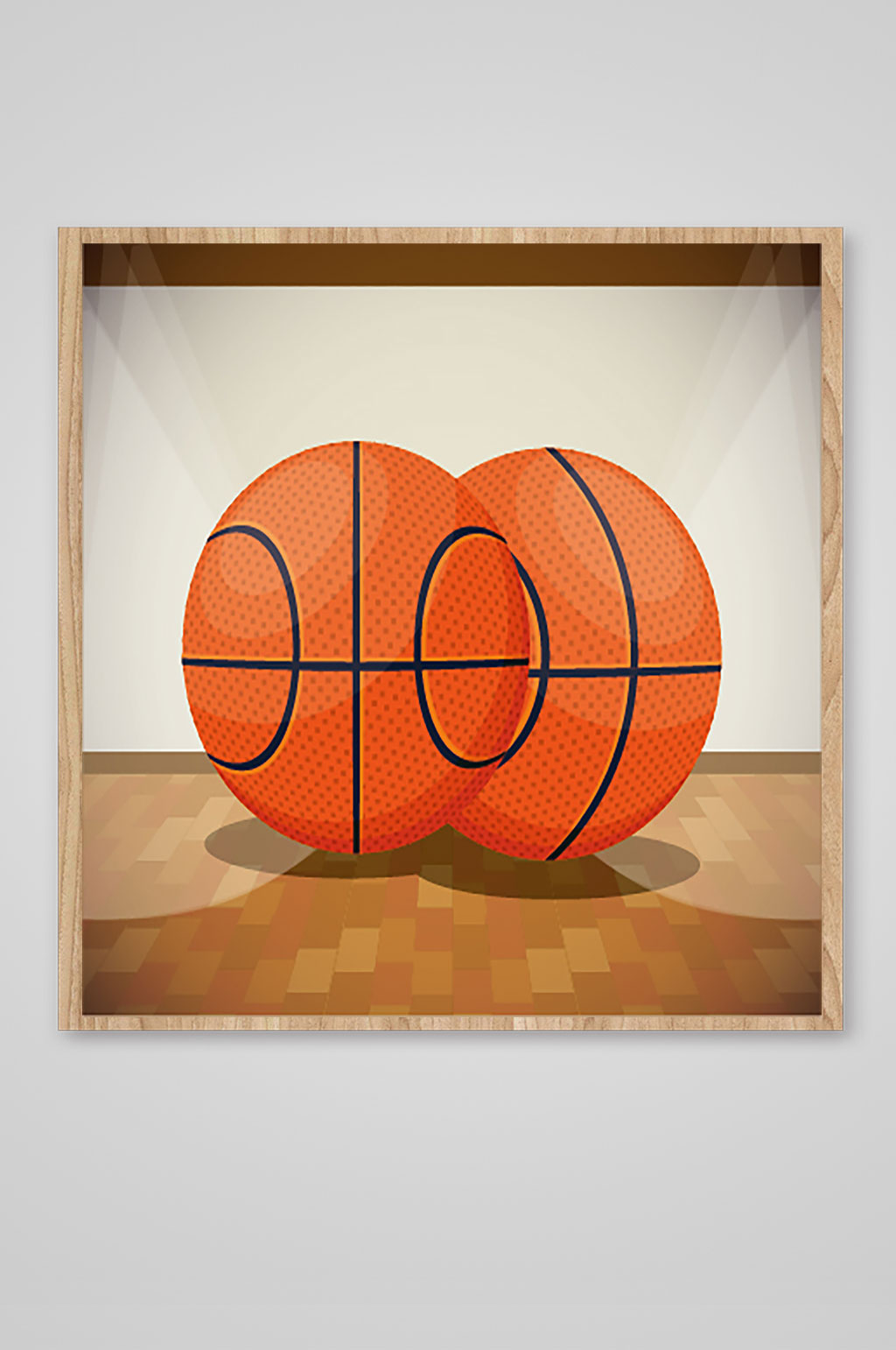 关于篮球的创意作品图片