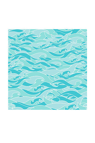 抽象线条海水波纹