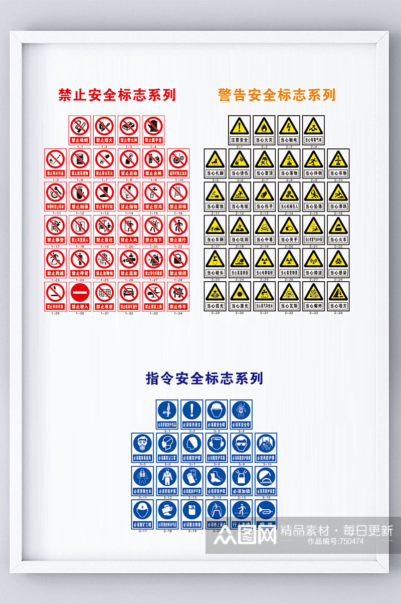 安全警告标识禁止标识禁烟标识禁止吸烟标识素材