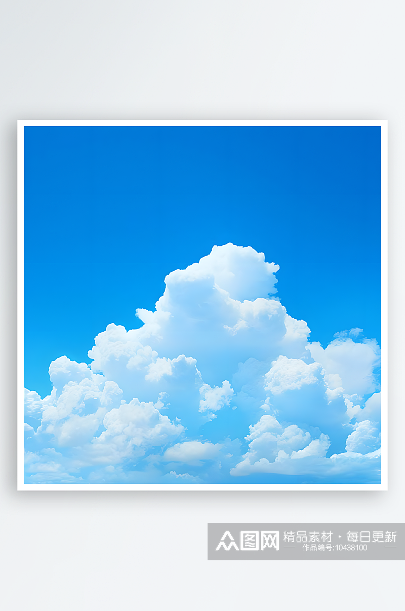 美丽的天空云层云朵摄影图素材