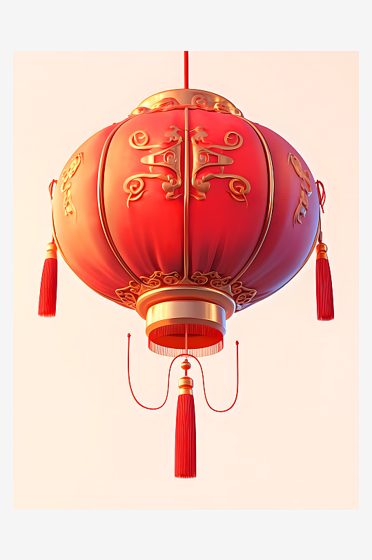 3D红灯笼喜庆节日素材