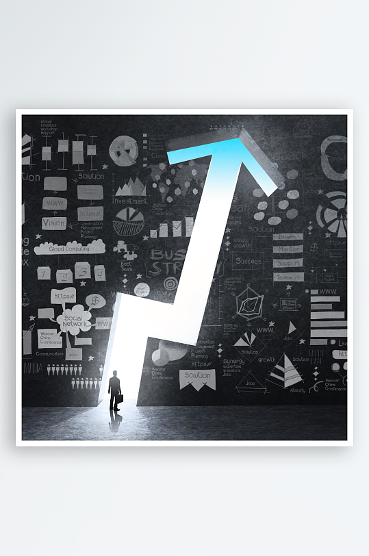 商务大数据看板表格展示