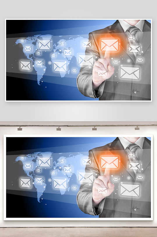 商务金融素材大数据云技术