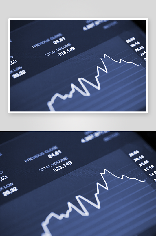 商务大数据看板表格展示