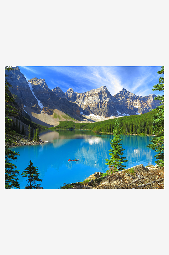 加拿大自然风景山水风光