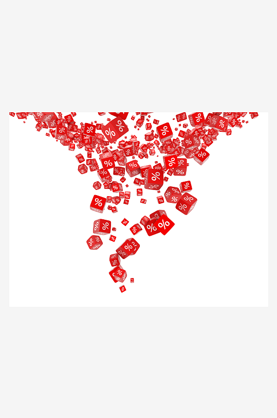 打折百分号百分比百分符号-众图网