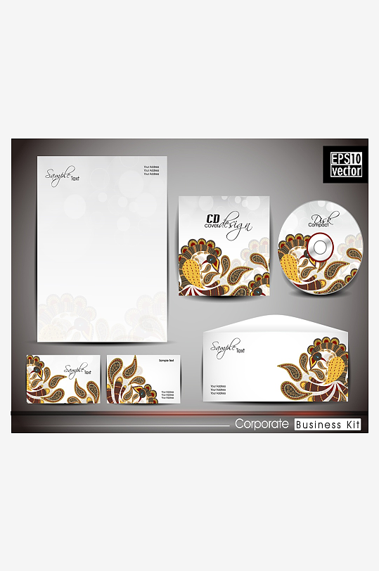 企业公司VI视觉设计包装-众图网