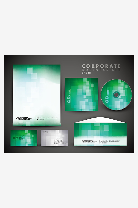 公司VI视觉产品周边设计-众图网