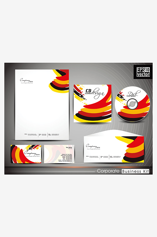 企业公司VI视觉周边产品设计-众图网