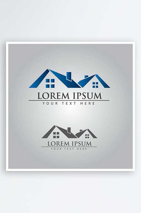 房子图标logo素材_房子图标logo模板_房子图标logo设计图片免费下载-众图网