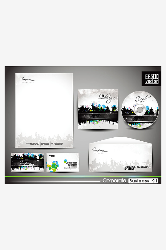 企业VI视觉周边产品设计素材-众图网