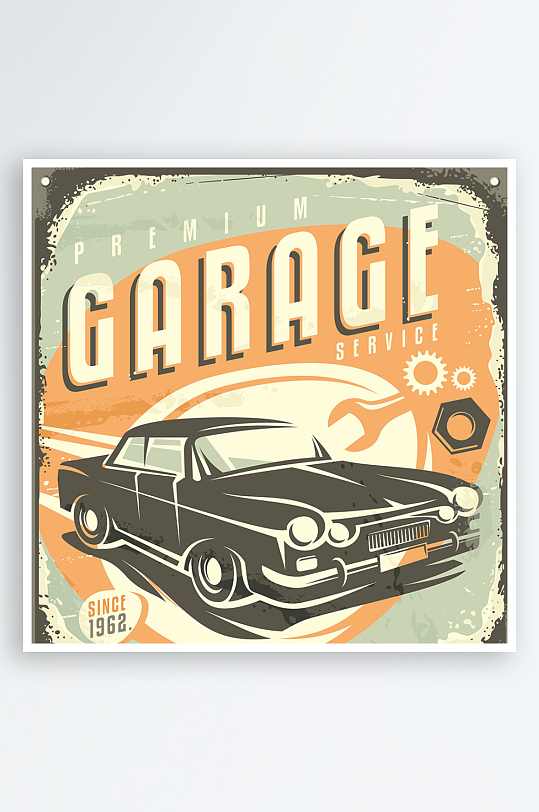 汽车销售广告传单设计