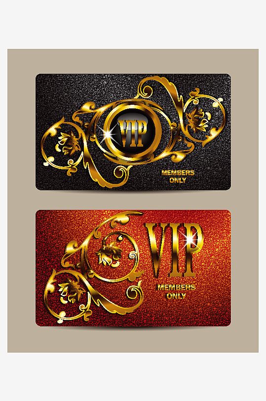VIP高级会员尊贵身份素材