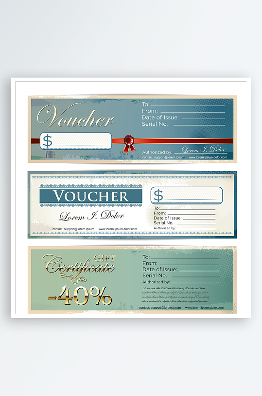 证书设计证明文件-众图网