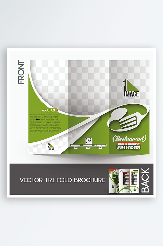 企业海报传单宣传折页-众图网