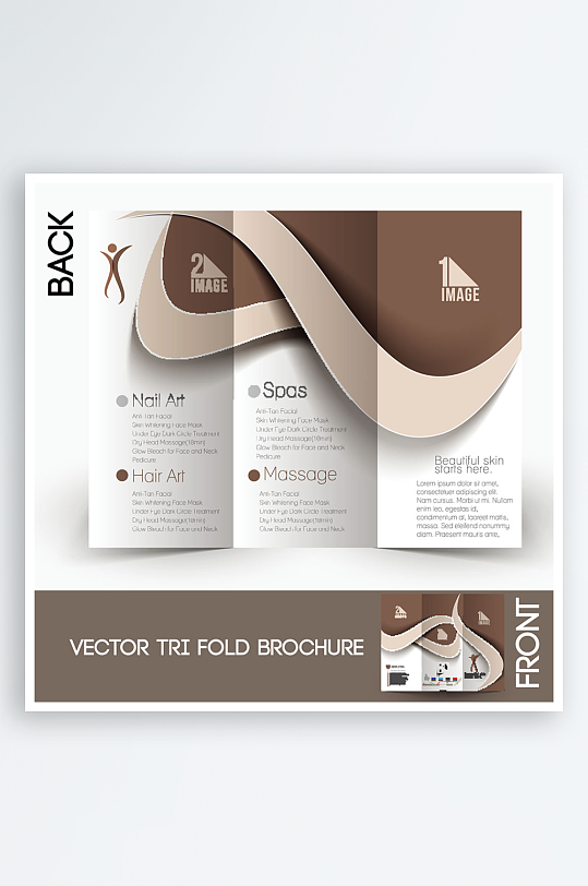 企业海报传单宣传折页-众图网