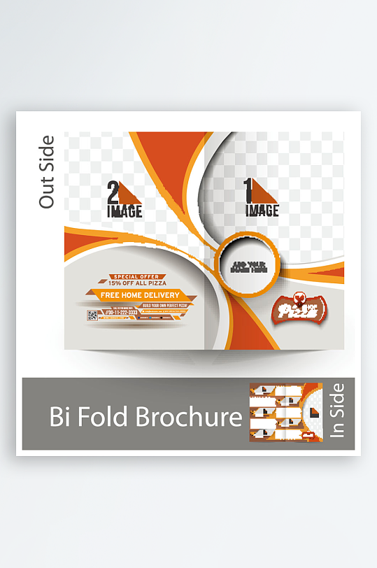 企业海报传单宣传折页素材-众图网