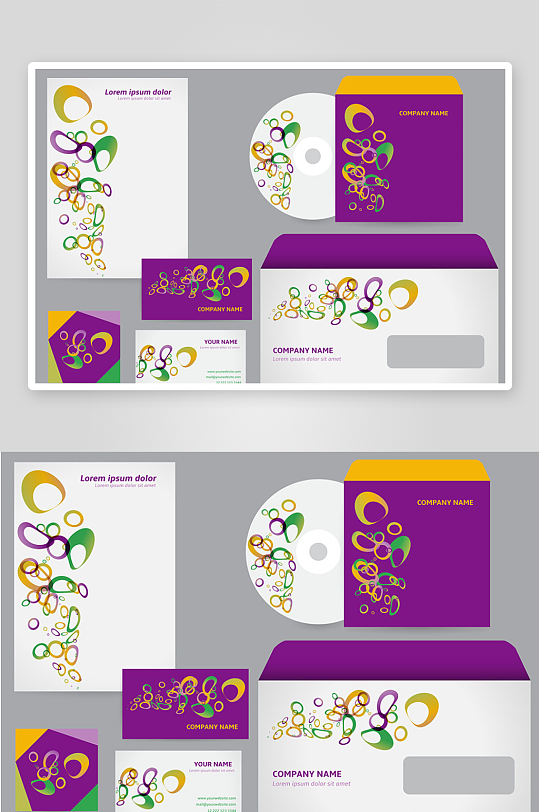 企业海报传单宣传折页素材-众图网