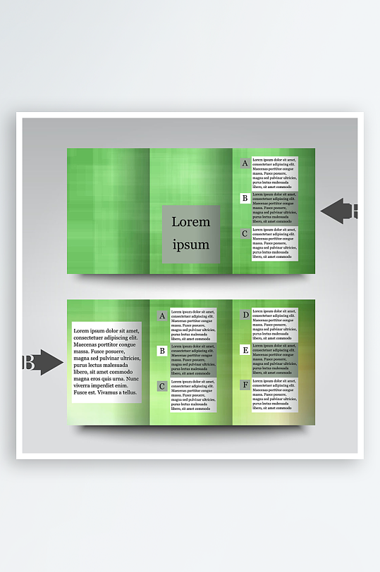 企业海报传单宣传折页-众图网