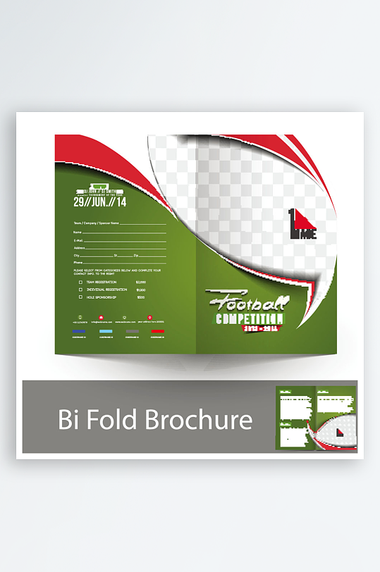 企业海报传单宣传折页-众图网