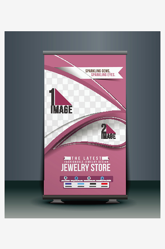 企业海报传单宣传折页-众图网