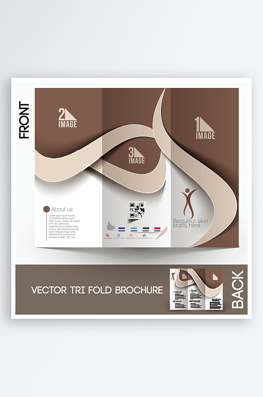 企业海报传单宣传折页-众图网