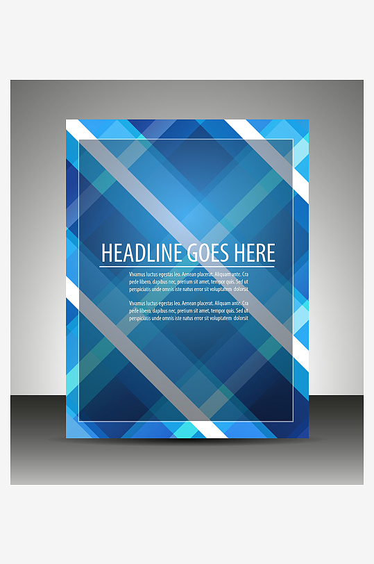 企业海报传单宣传折页-众图网