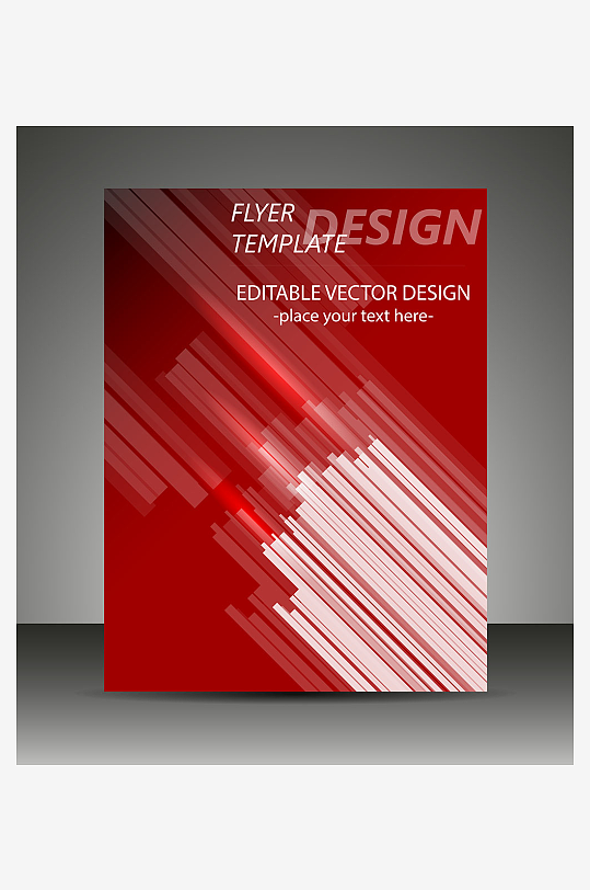 企业海报传单宣传折页-众图网