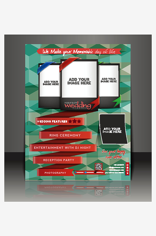 企业海报传单宣传折页-众图网