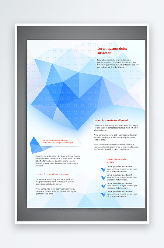 企业传单广告海报宣传折页素材-众图网