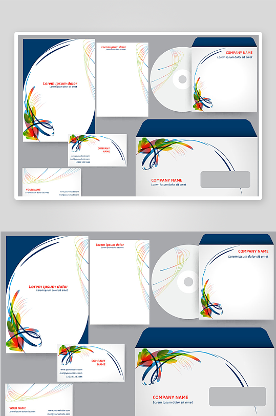 企业传单广告海报宣传折页素材-众图网