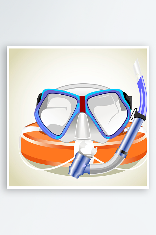 潜水设计潜水运动潜水用具-众图网