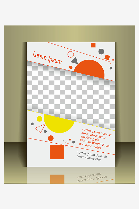 企业宣传广告传单折页-众图网