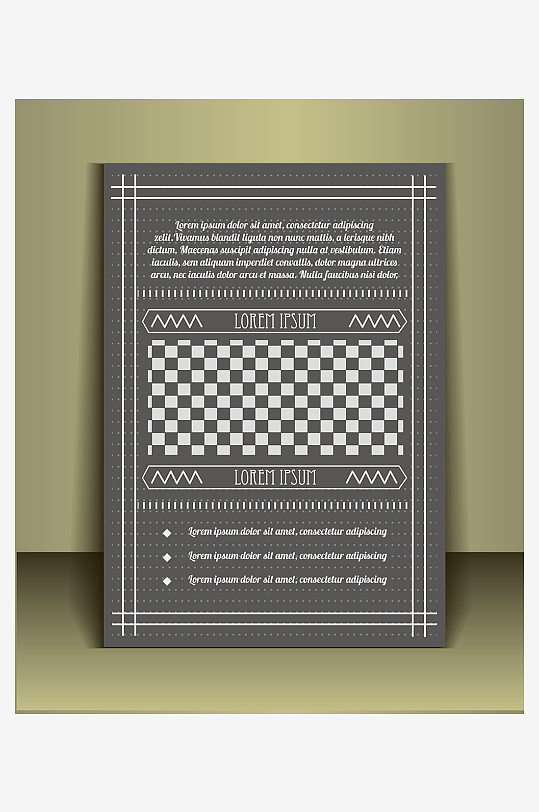 企业宣传广告传单折页-众图网